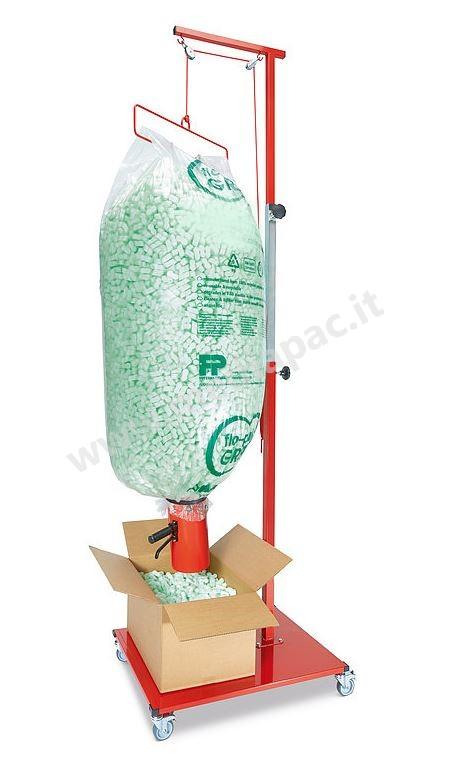 CARRELLO MOBILE PER MATERIALE DA RIEMPIMENTO