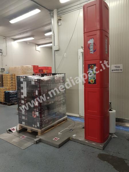 Avvolgitrici costruite completamente in acciaio inossidabile