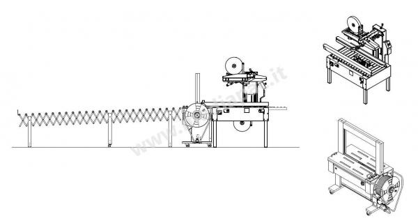 Nastratura reggiatura combinata economica
